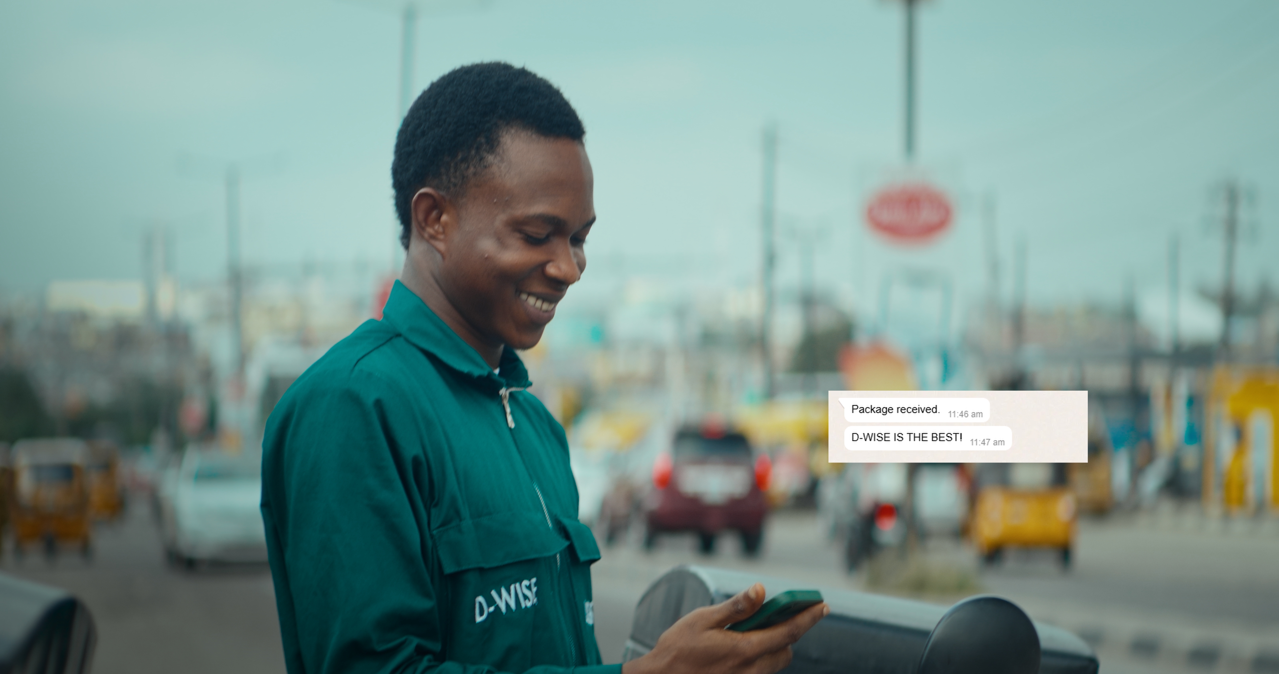 Track delivery on DWise